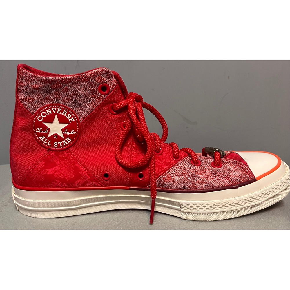 Converse Chuck 70 Red Patchwork High Chinese Luna… - image 6